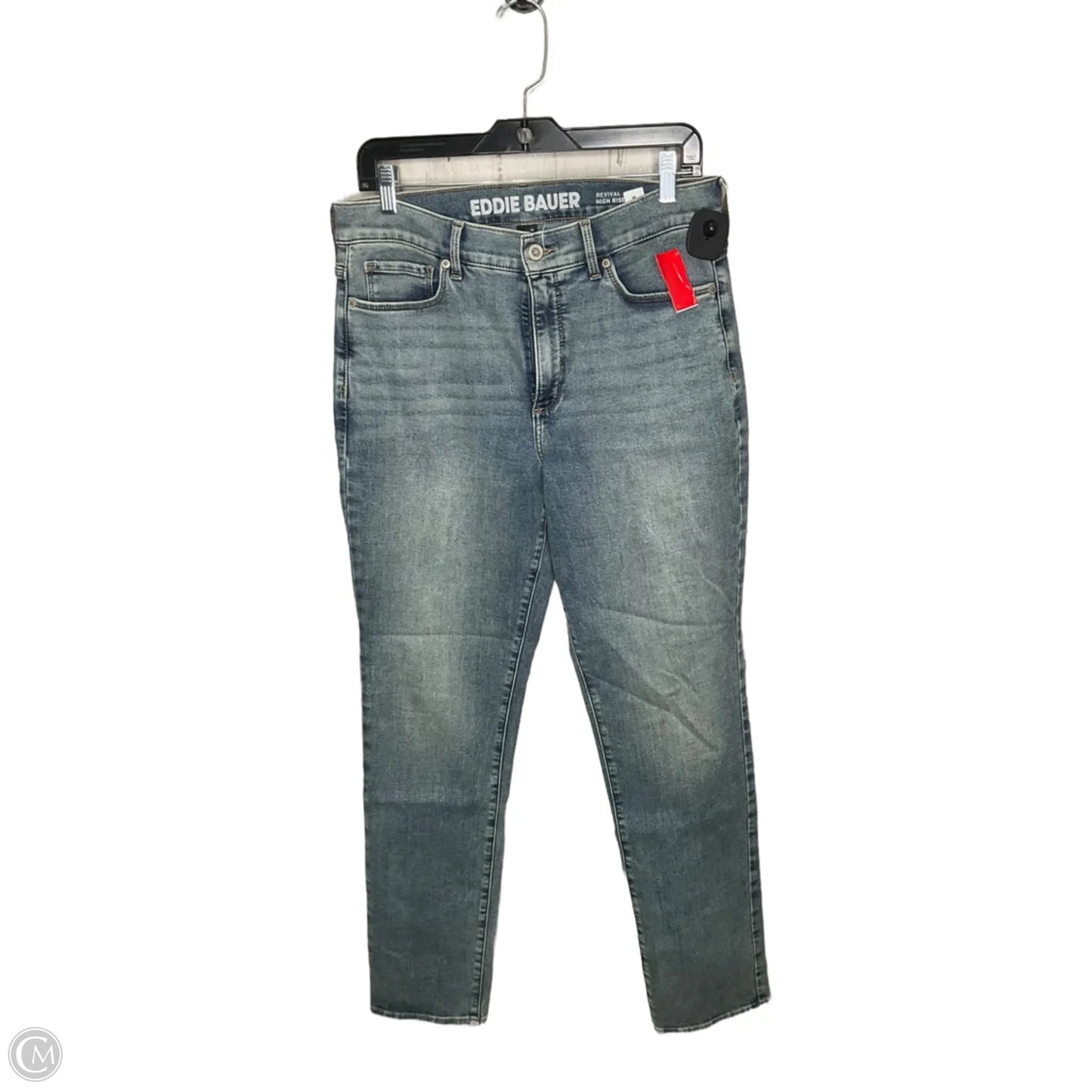 Jeans Straight By Eddie Bauer In Grey, Size: 10