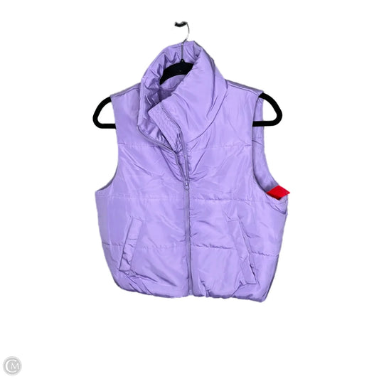 Vest Puffer & Quilted By Automet In Purple, Size: Xs