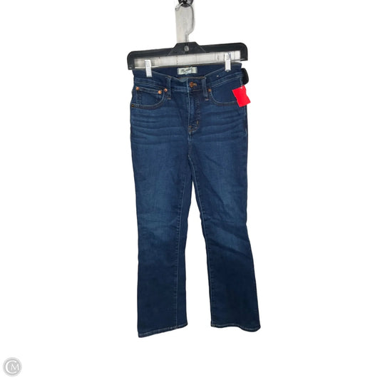 Jeans Boot Cut By Madewell In Blue, Size: 0