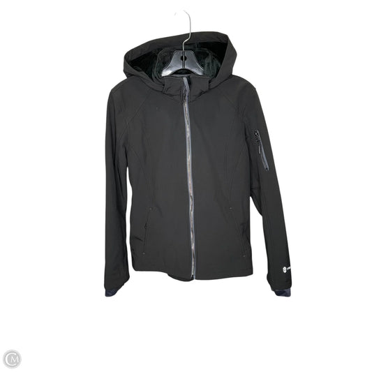 Jacket Faux Fur & Sherpa By Free Country In Black, Size: M