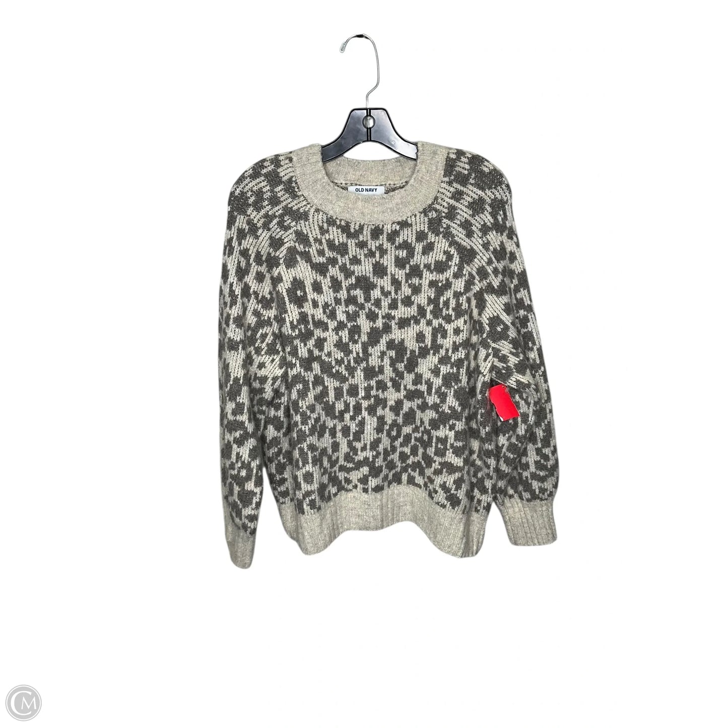Sweater By Old Navy In Animal Print, Size: L