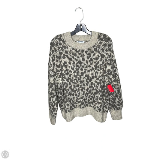 Sweater By Old Navy In Animal Print, Size: L