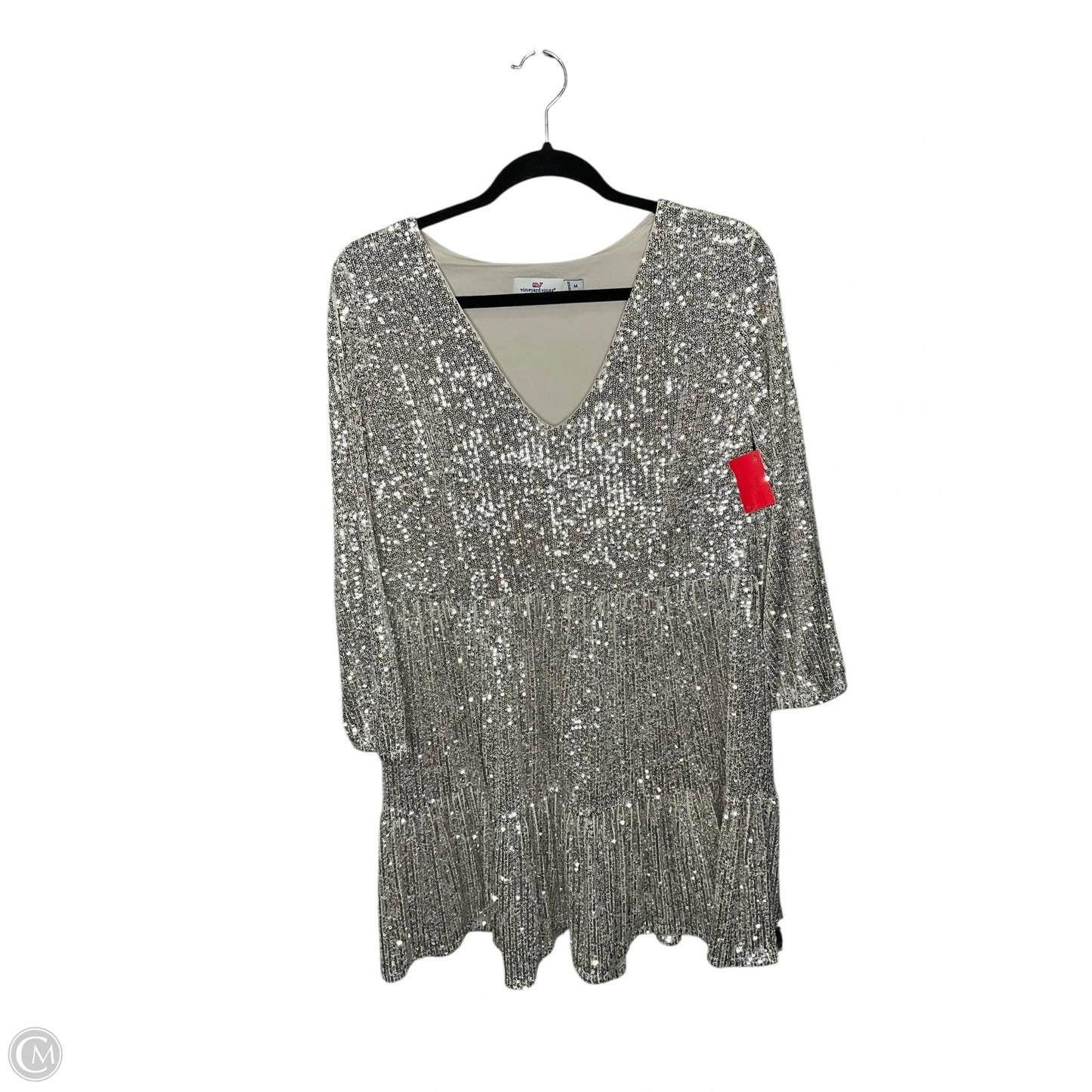 Dress Party Short By Vineyard Vines In Silver, Size: M