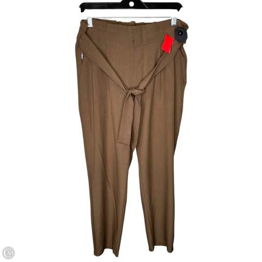 Athletic Pants By Athleta In Brown, Size: 10