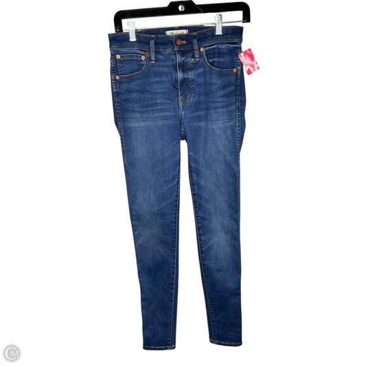 Jeans Skinny By Madewell In Blue, Size: 6
