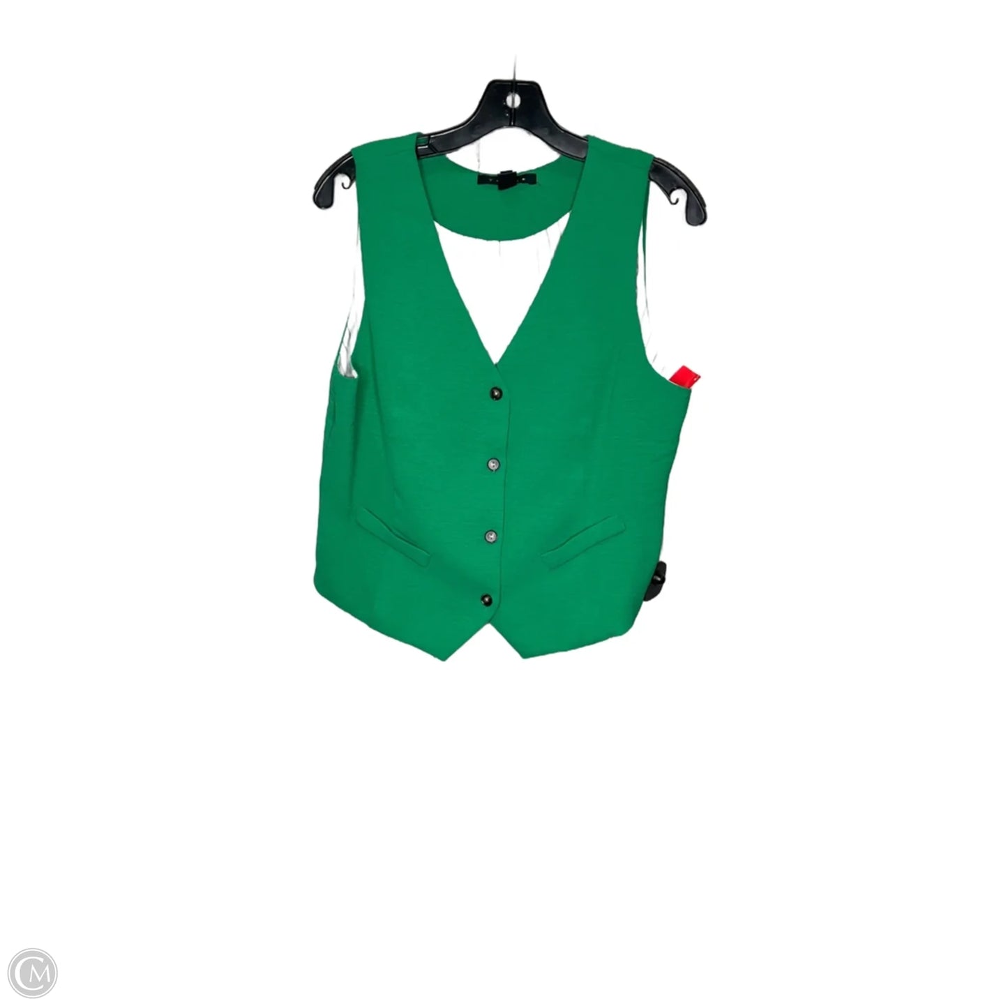 Vest Other By Clothes Mentor In Green, Size: Xl