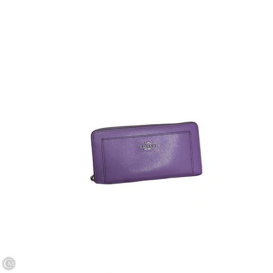 Wallet Designer By Coach, Size: Large
