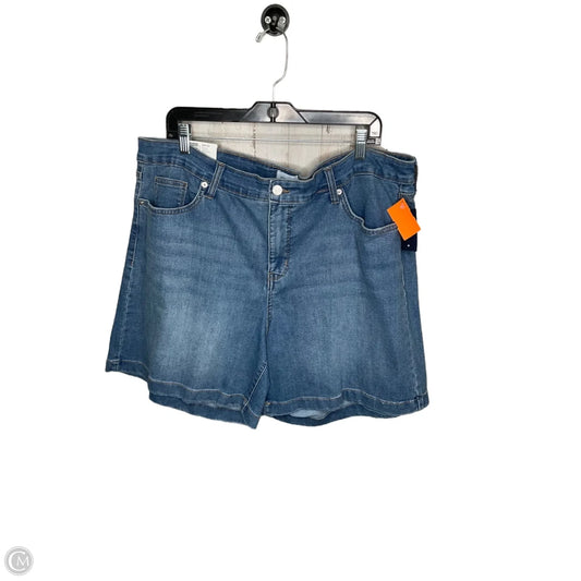 Shorts By Crown And Ivy In Blue, Size: 18