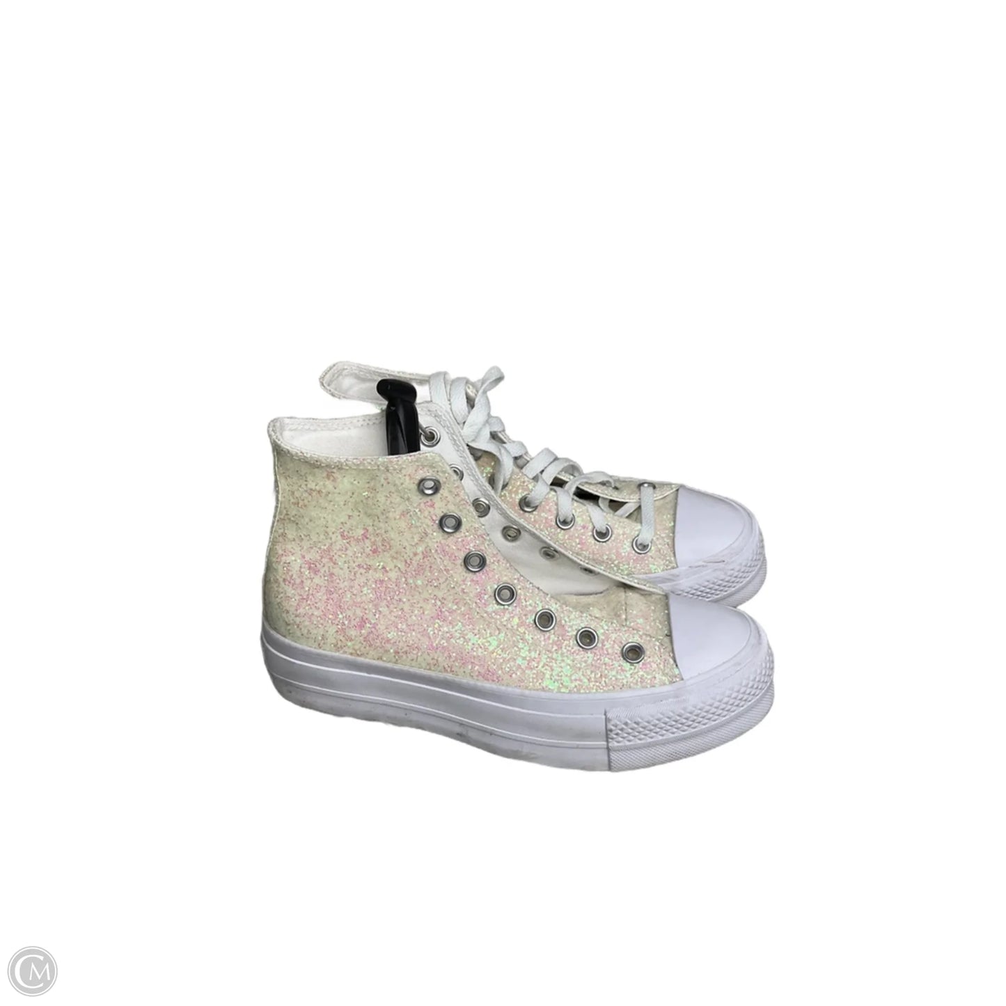 Shoes Sneakers By Converse In Cream, Size: 7.5