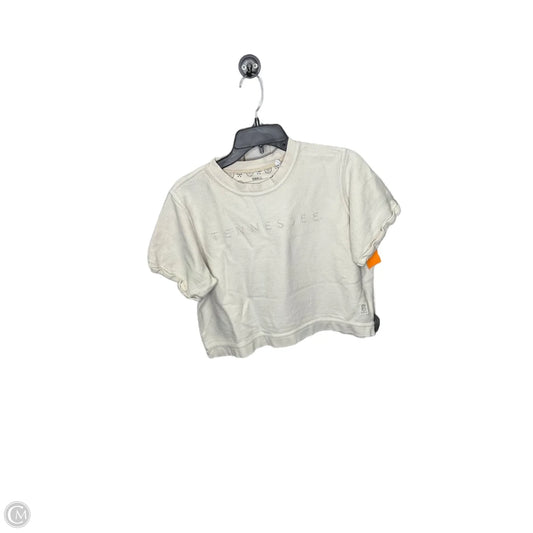 Top Short Sleeve Basic By Pressbox In Cream, Size: S