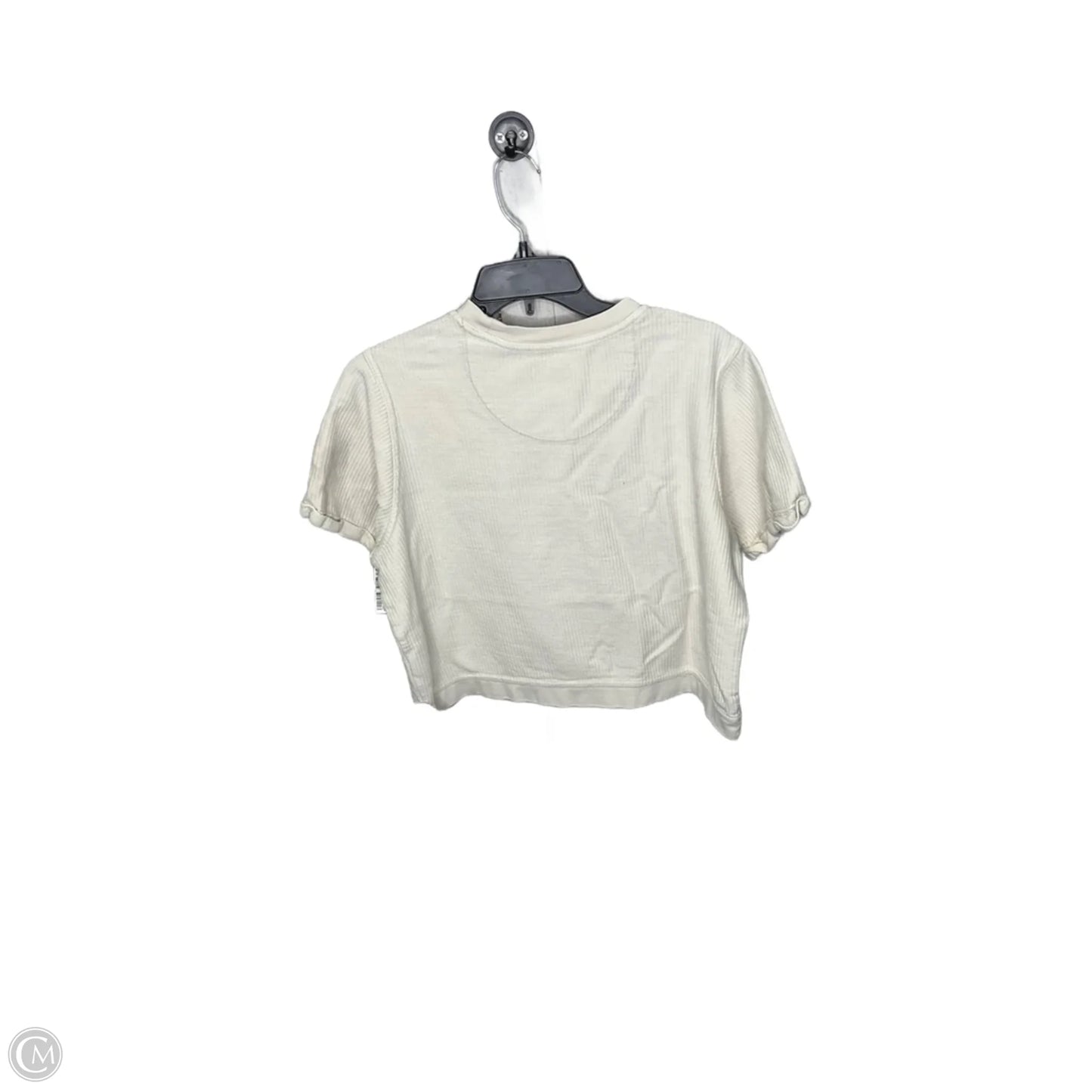 Top Short Sleeve Basic By Pressbox In Cream, Size: S