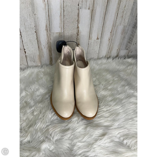 Boots Ankle Heels By Esprit In Beige, Size: 6
