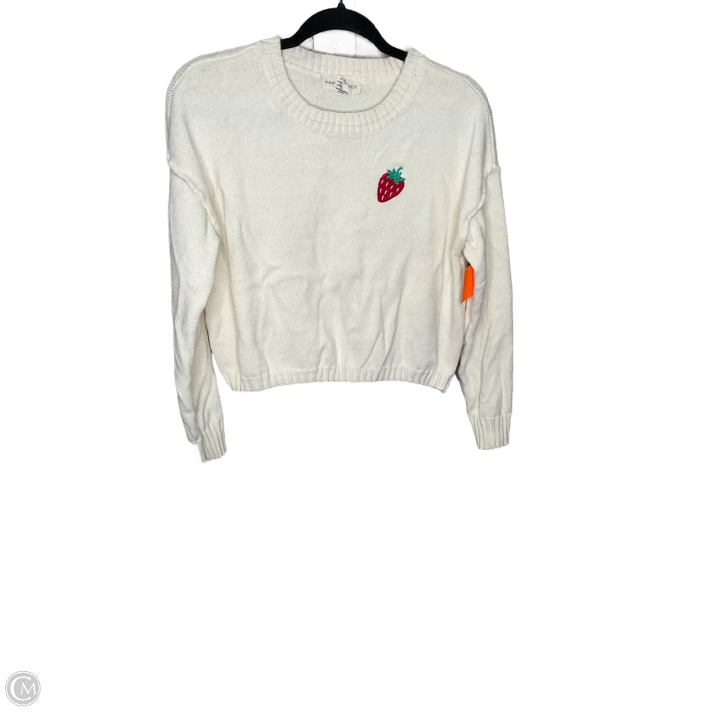 Sweater By Happily Grey In Cream, Size: S