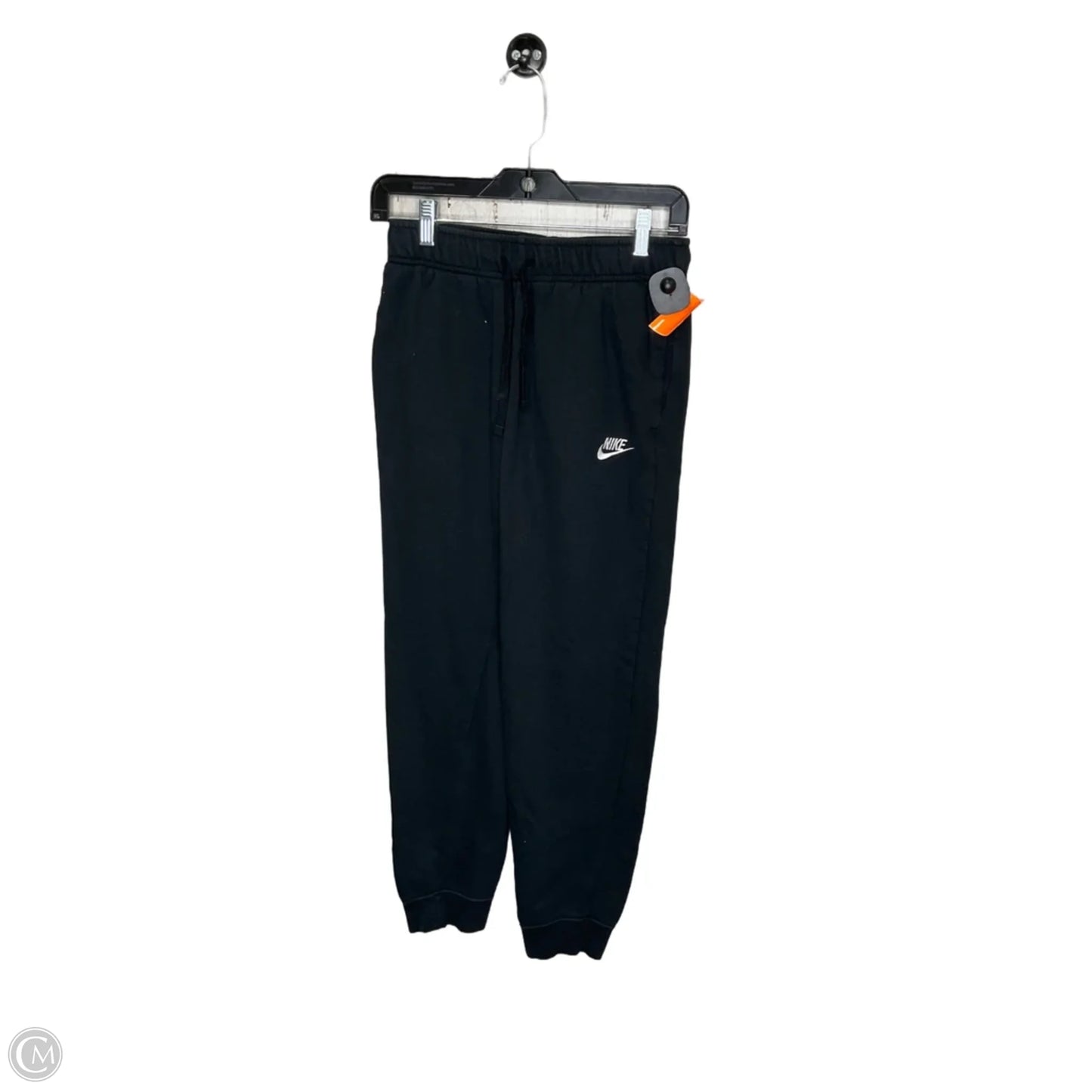 Athletic Pants By Nike Apparel In Black, Size: S