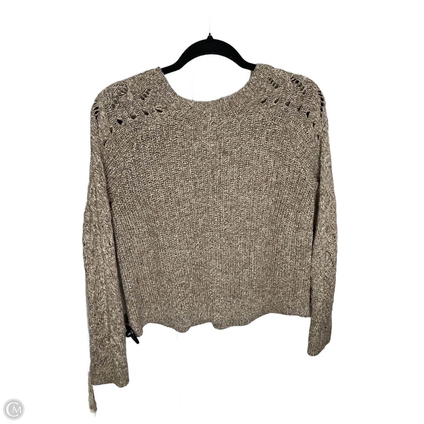 Sweater By Lucky Brand In Tan, Size: L
