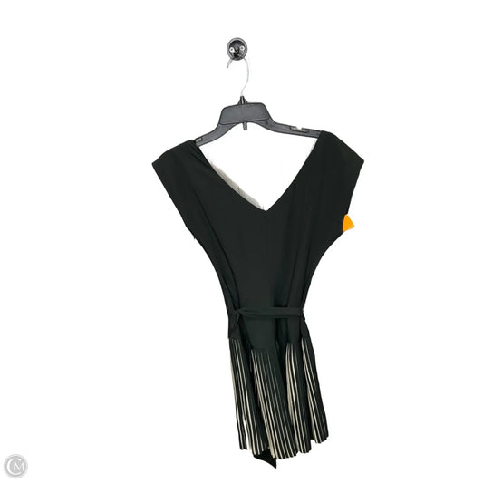 Dress Casual Short By Banana Republic In Black & Cream, Size: 2
