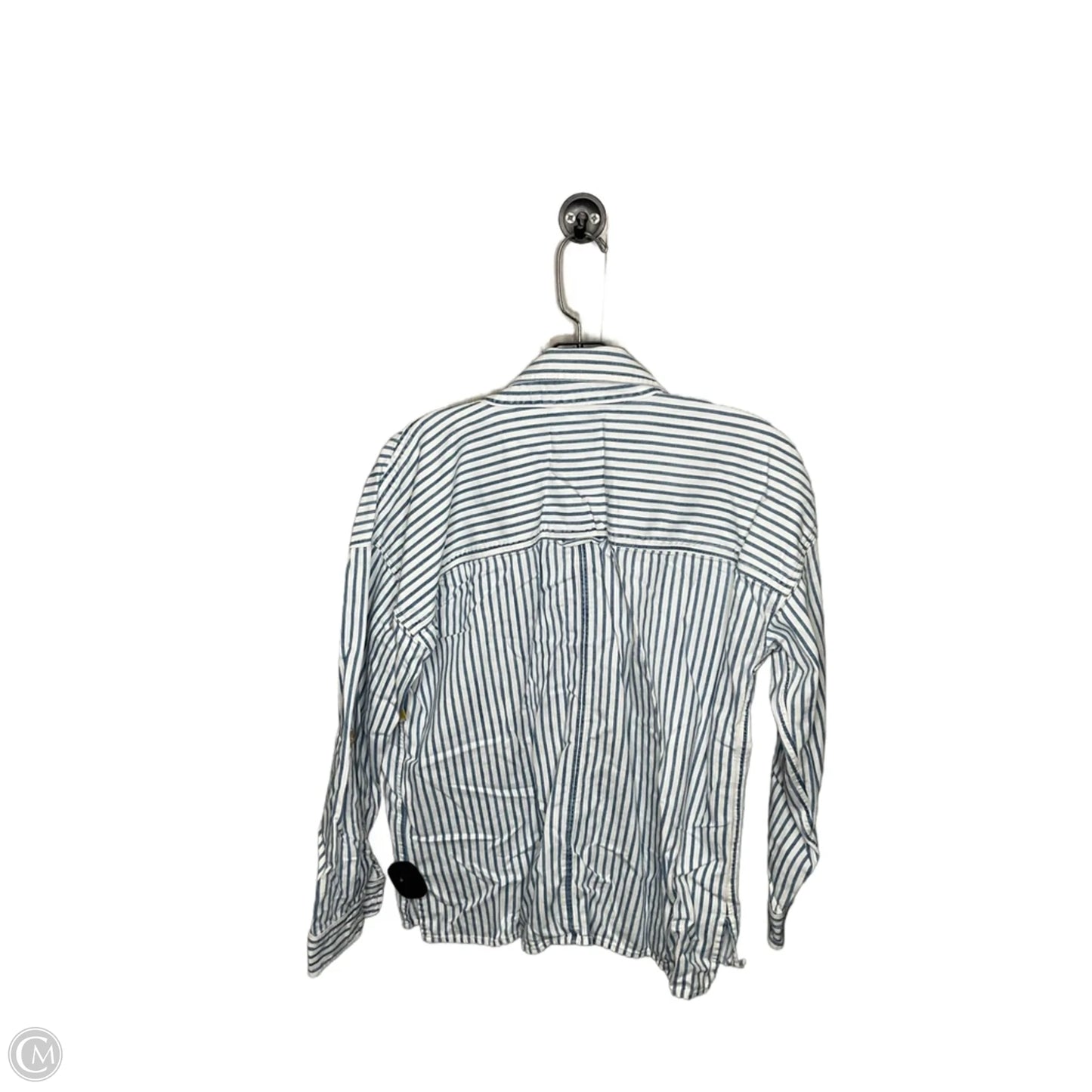 Top Long Sleeve By American Eagle In Blue, Size: S