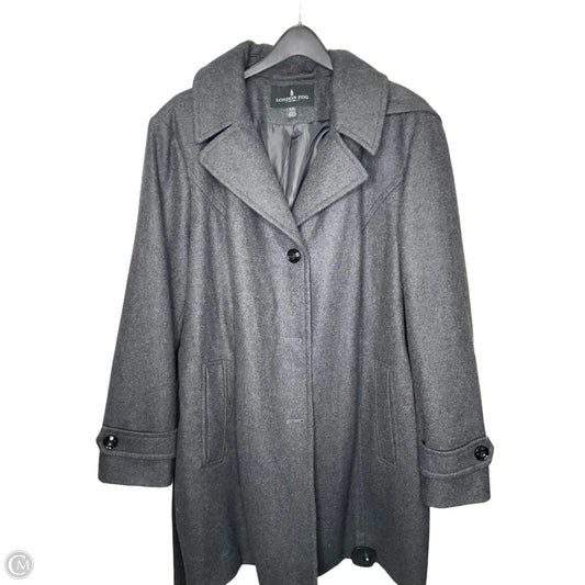 Coat Parka By London Fog In Grey, Size: Xxl