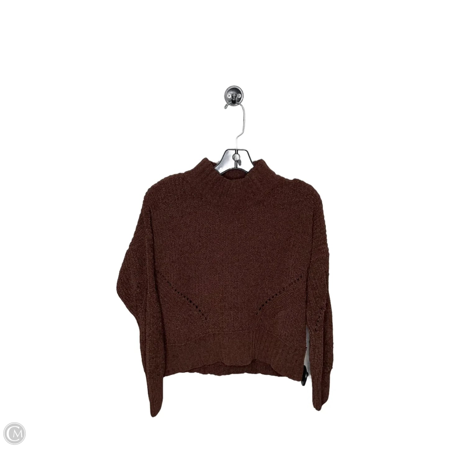 Sweater By Pink Rose In Brown, Size: L