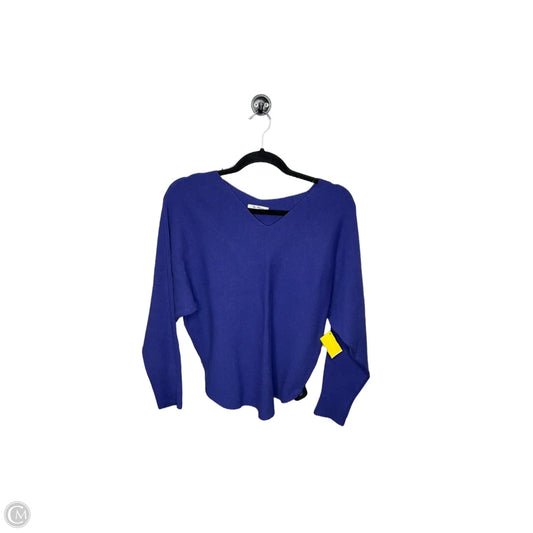 Top Long Sleeve By Vila Milano In Blue, Size: S