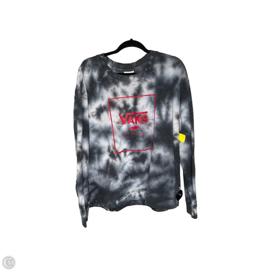 Sweatshirt Crewneck By Vans In Tie Dye Print, Size: Xl