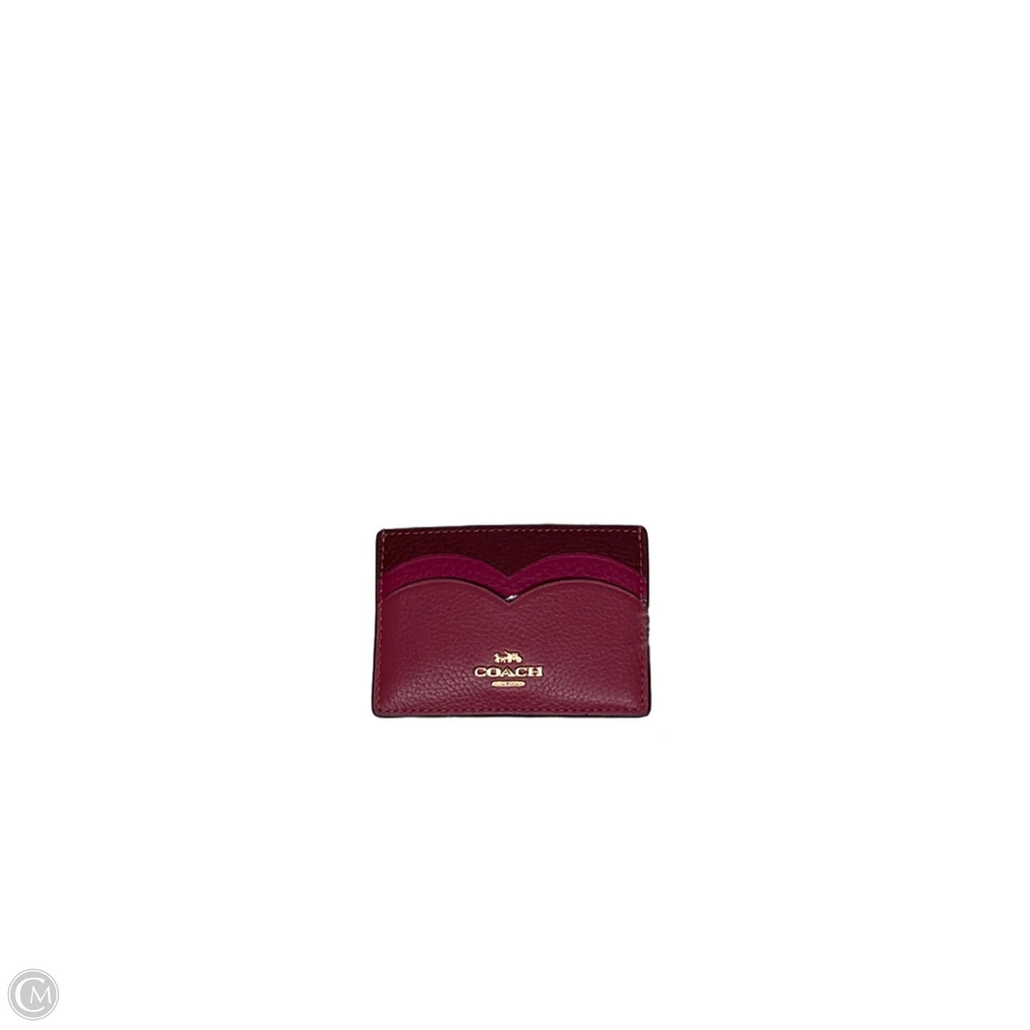 Coin Purse Designer By Coach, Size: Small