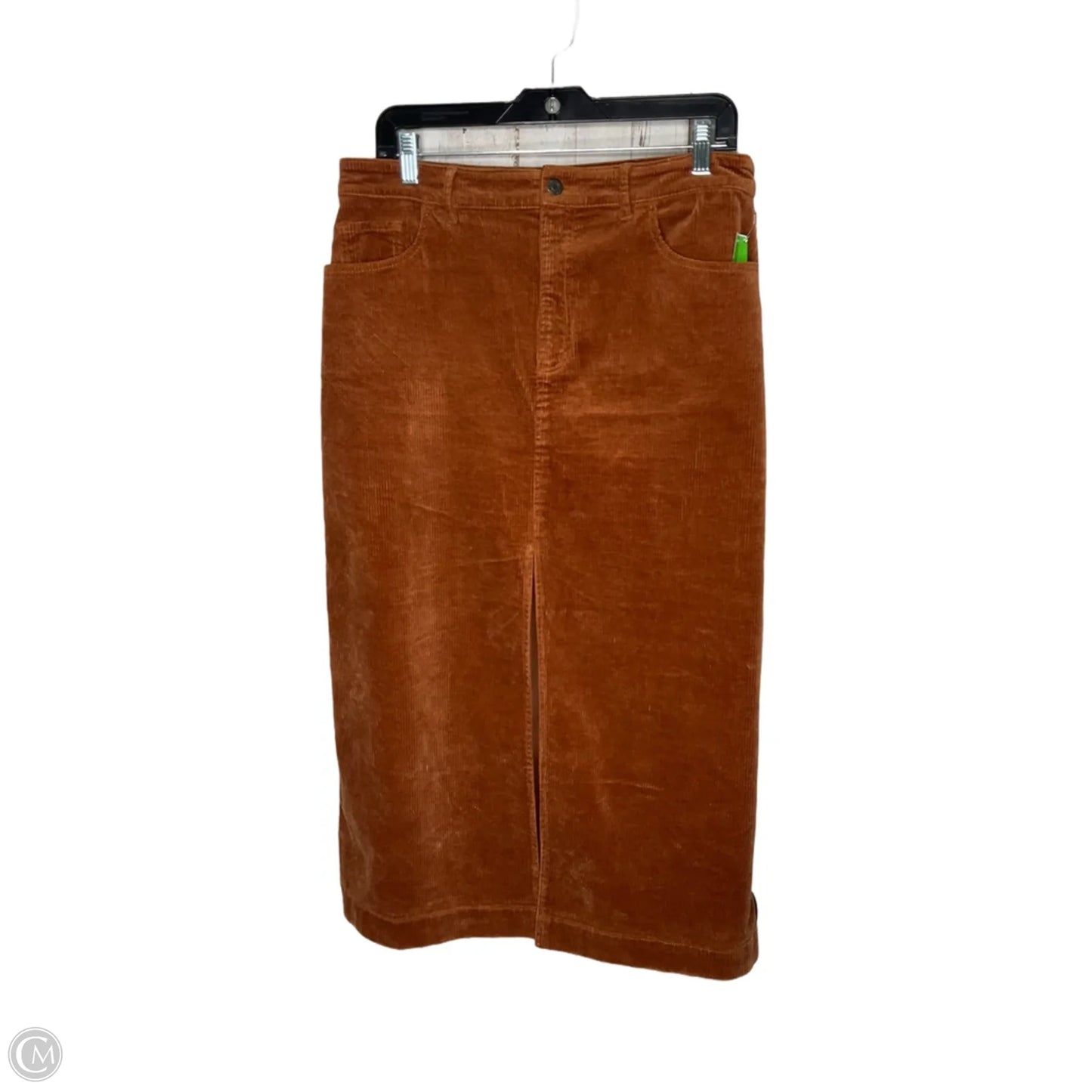 Skirt Maxi By Loft In Brown, Size: 8