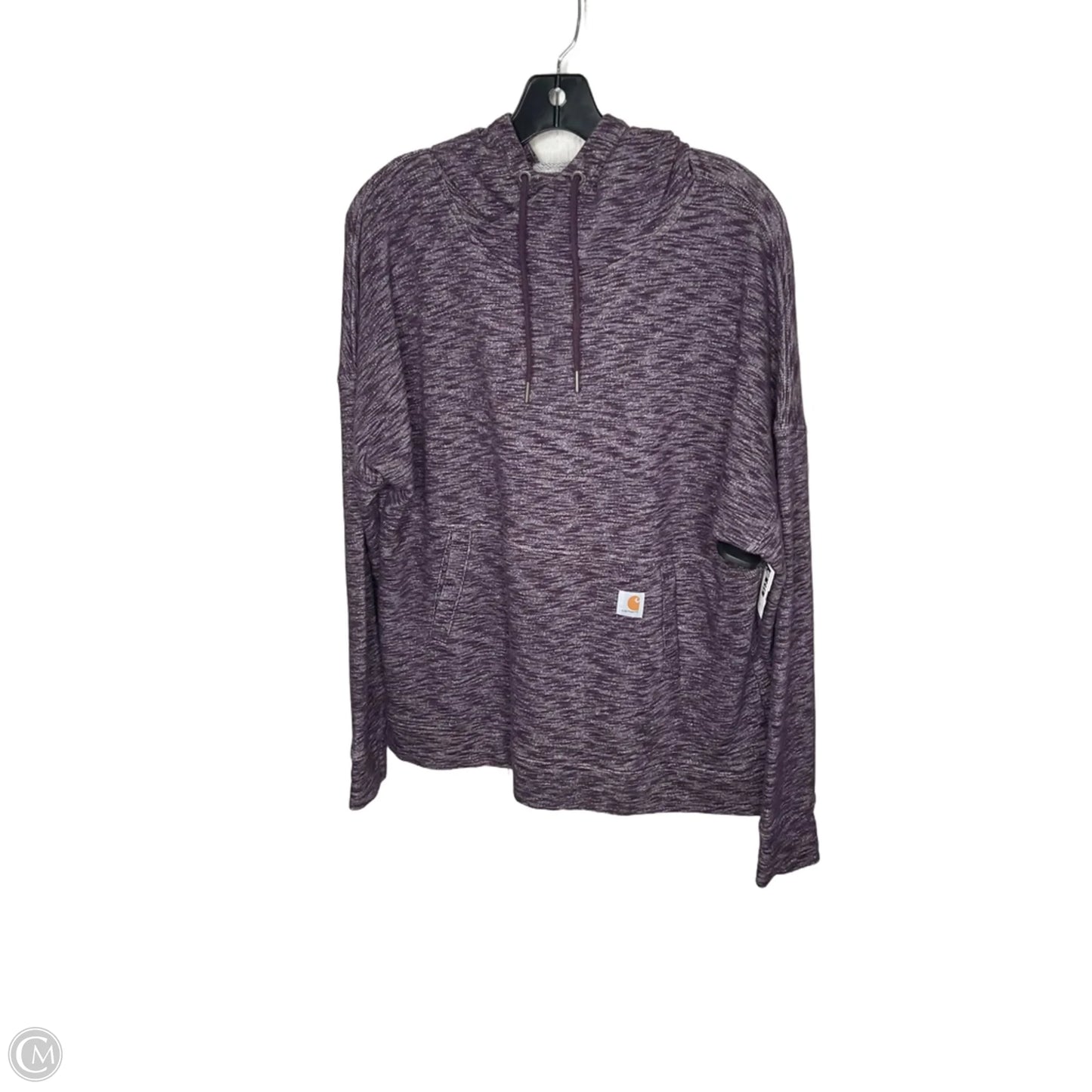 Top Long Sleeve By Carhartt In Purple, Size: L