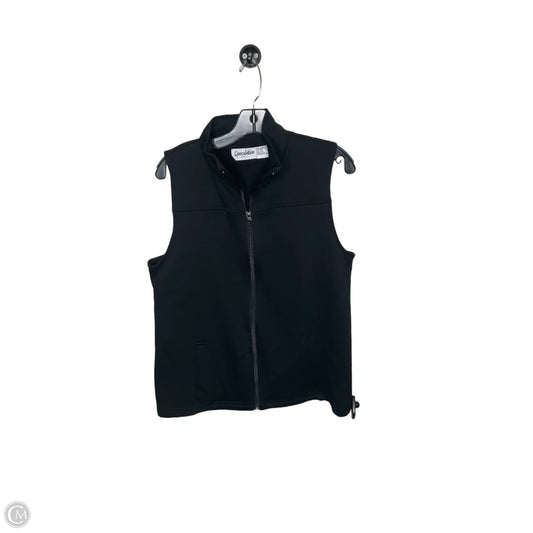 Vest Fleece By Clothes Mentor In Black, Size: Lp