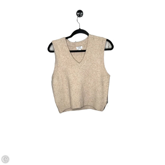 Vest Sweater By J. Crew In Tan, Size: S