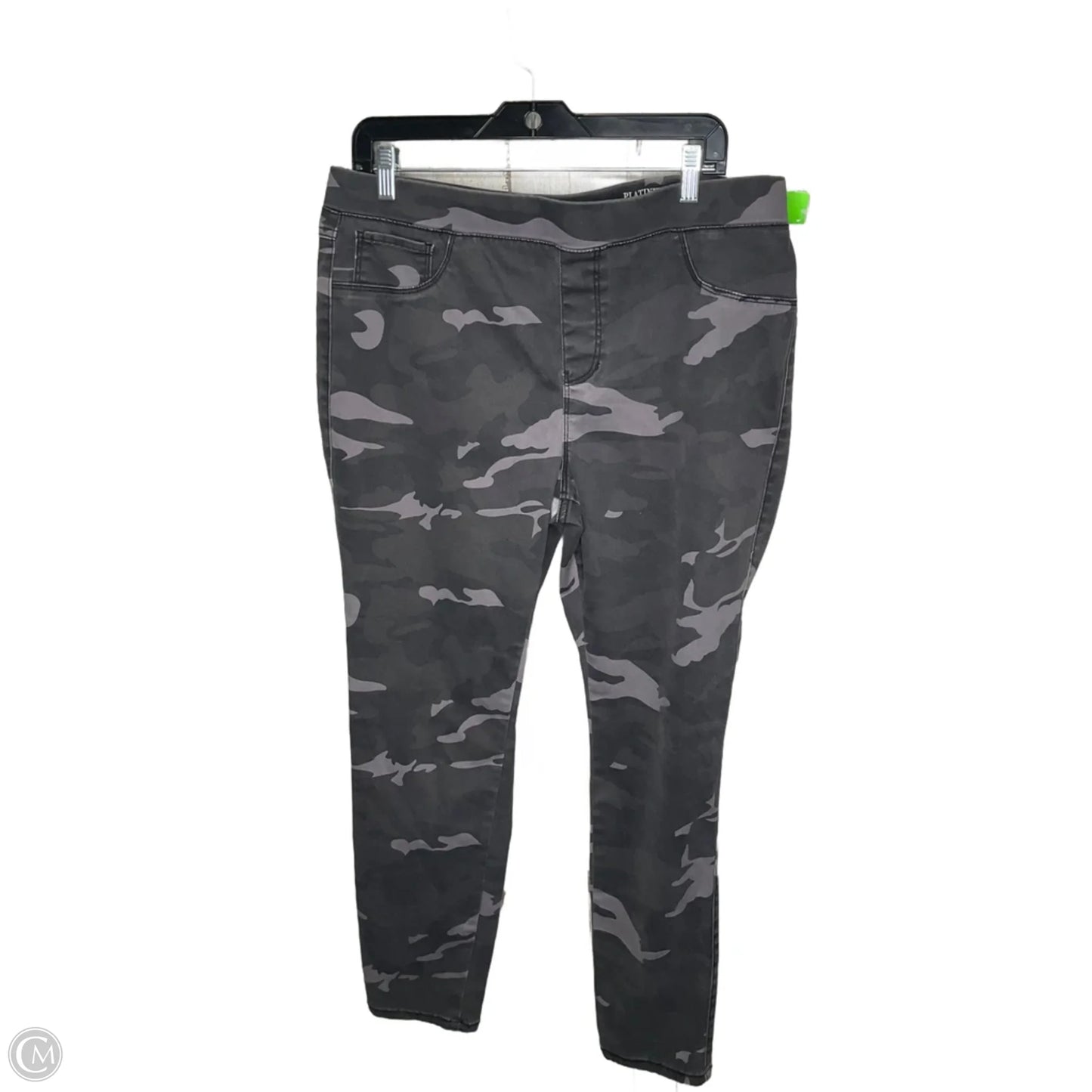 Jeans Jeggings By Natural Reflections In Camouflage Print, Size: Xl