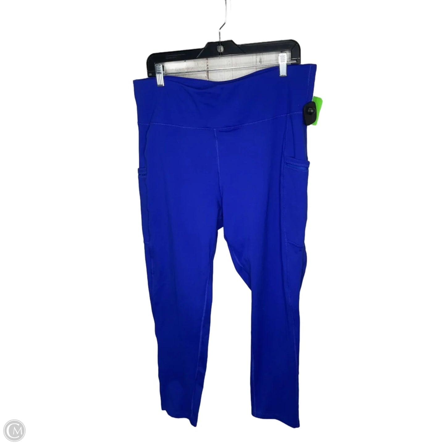 Athletic Leggings By Clothes Mentor In Blue, Size: Xl