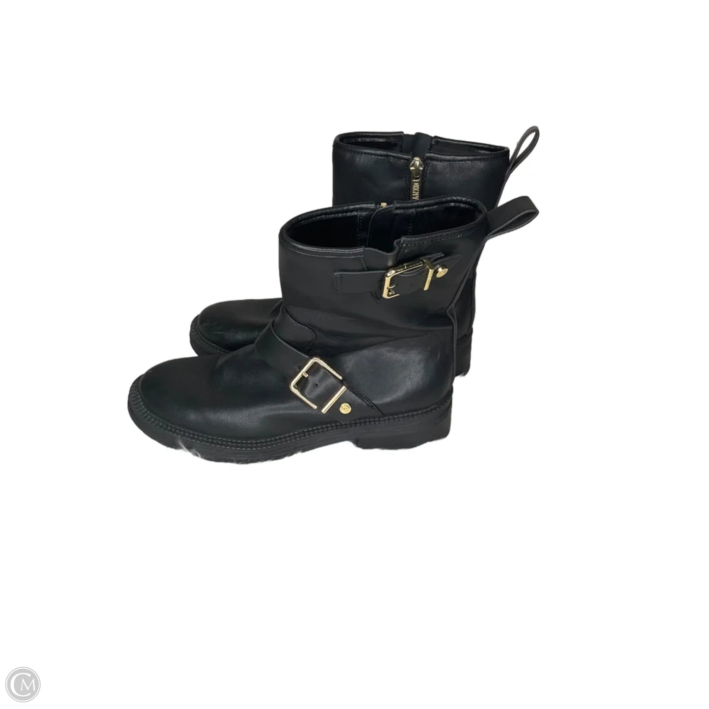 Boots Ankle Flats By Dkny In Black, Size: 8