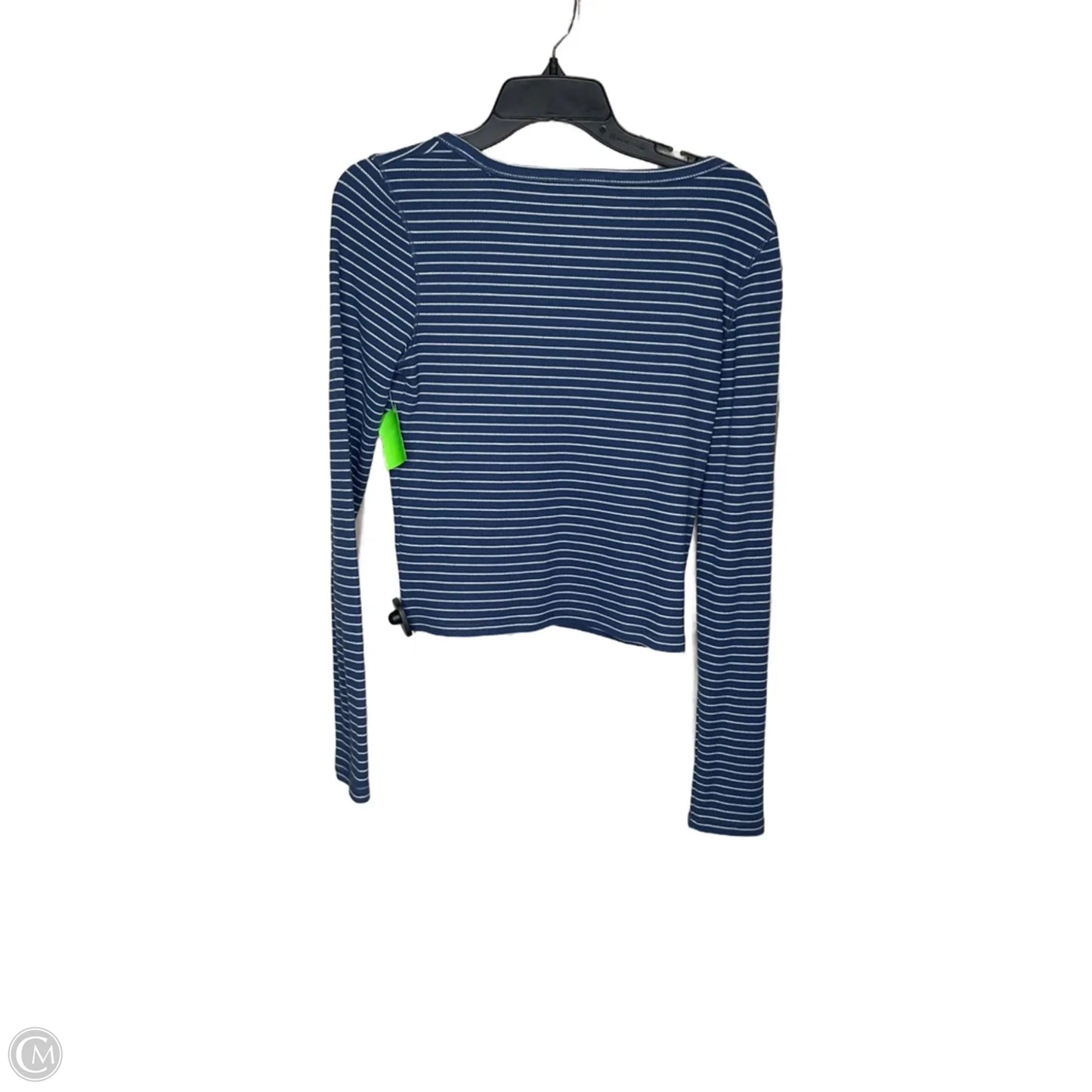 Top Long Sleeve Basic By Cotton On In Blue, Size: M