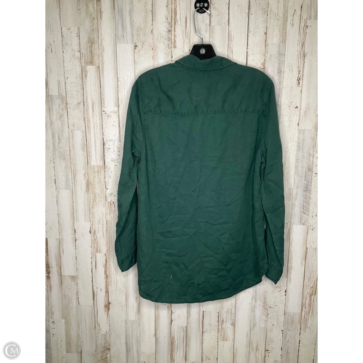Top Long Sleeve By Lola River In Green, Size: M