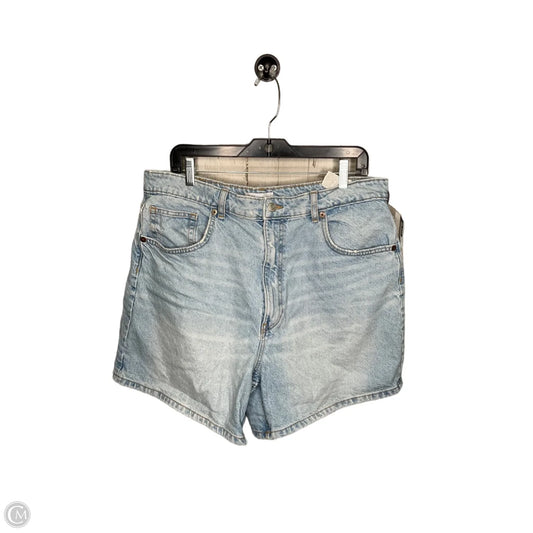 Shorts By Zara In Blue Denim, Size: 14