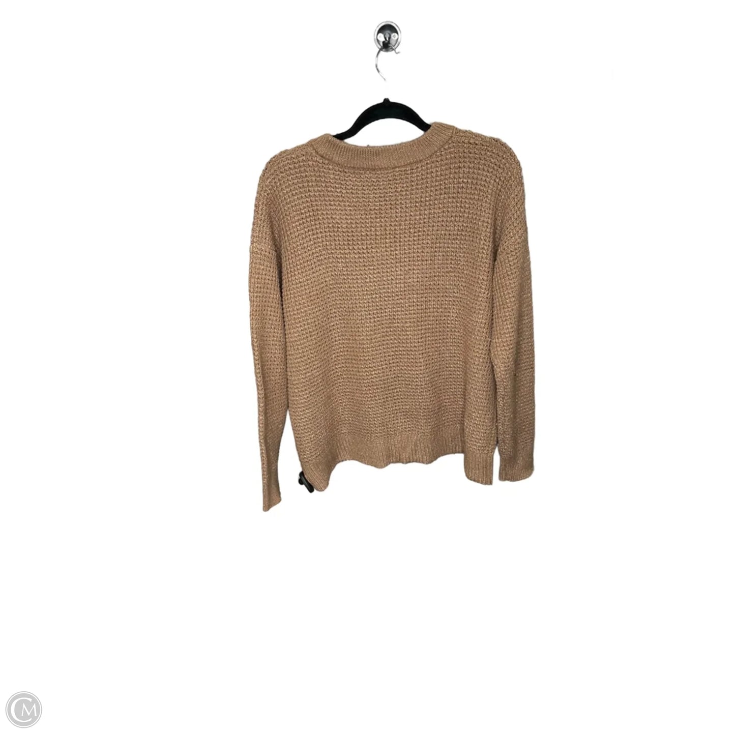 Sweater By Time And Tru In Tan, Size: L