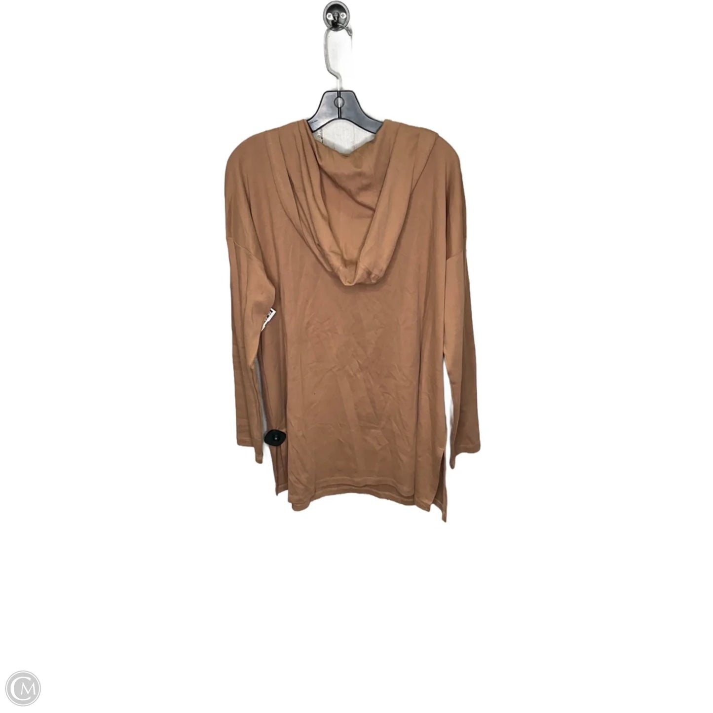 Top Long Sleeve By Isaac Mizrahi Live Qvc In Brown, Size: Xl