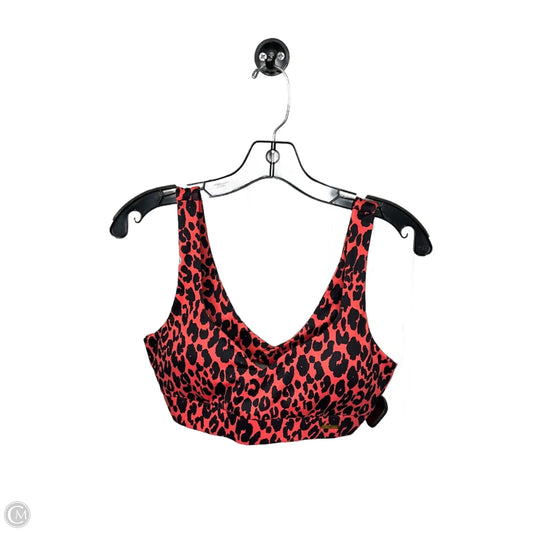 Athletic Bra By Cmc In Leopard Print, Size: M