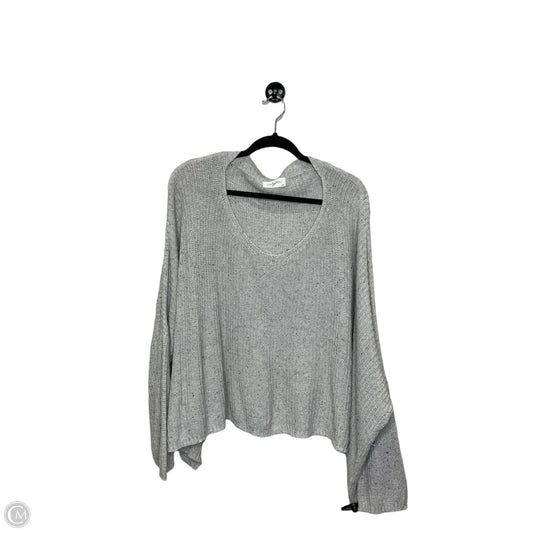 Sweater By Carly Jean In Grey, Size: S/M