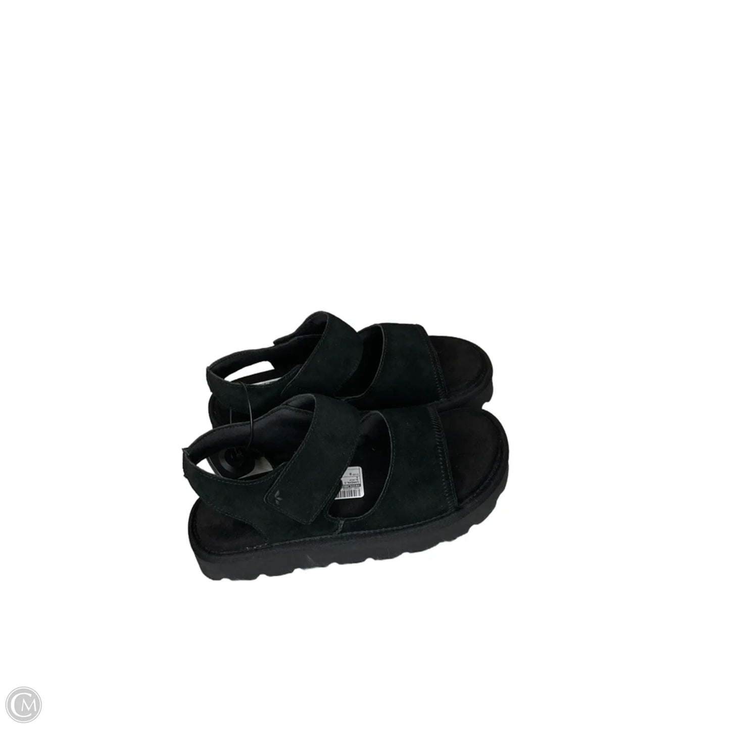 Sandals Heels Platform By Koolaburra By Ugg In Black, Size: 8