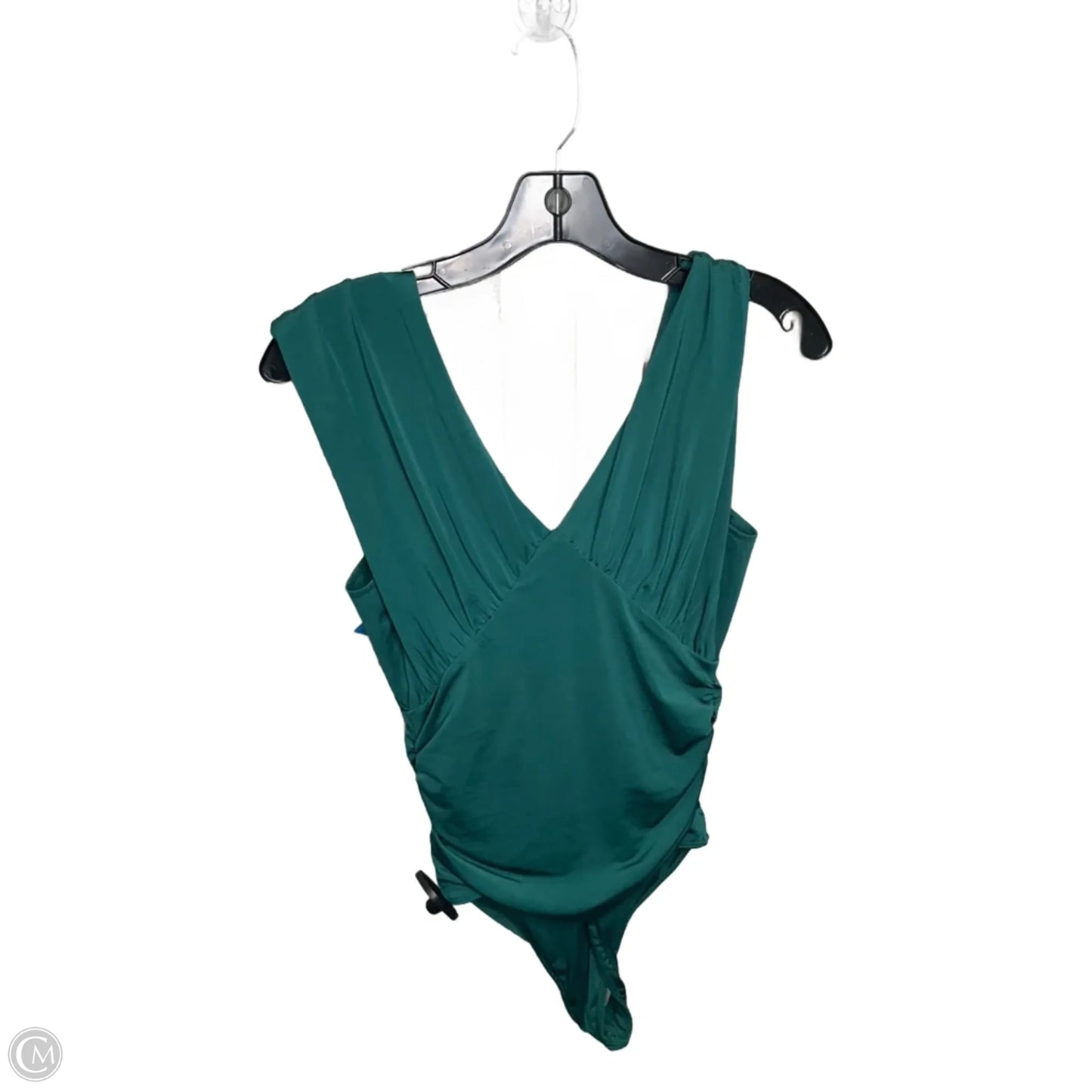 Bodysuit By Express In Green, Size: S