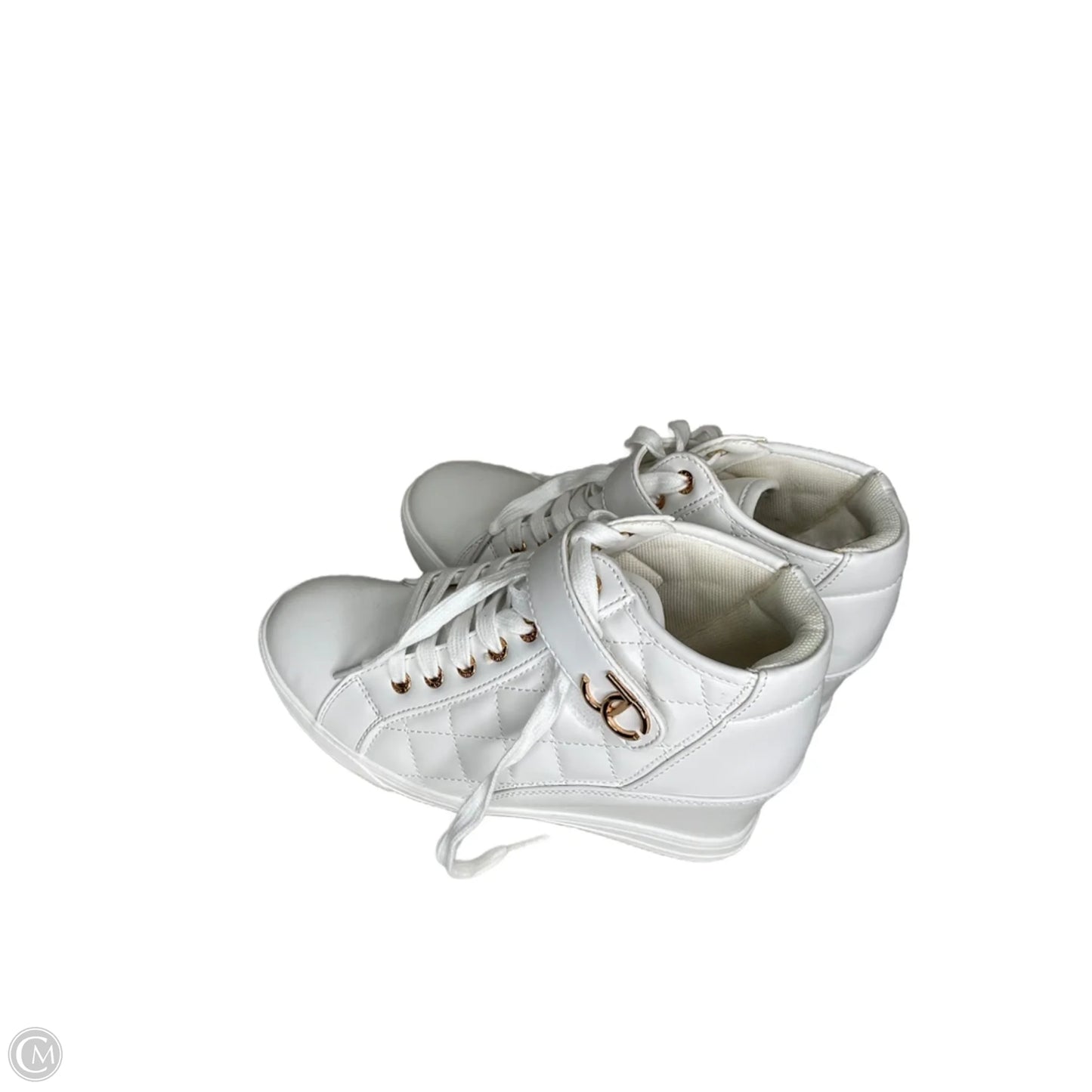 Shoes Sneakers By Juicy Couture In White, Size: 8