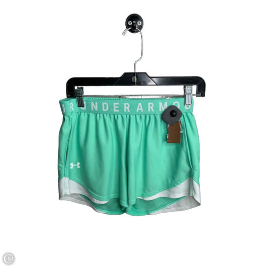 Athletic Shorts By Under Armour In Green, Size: S