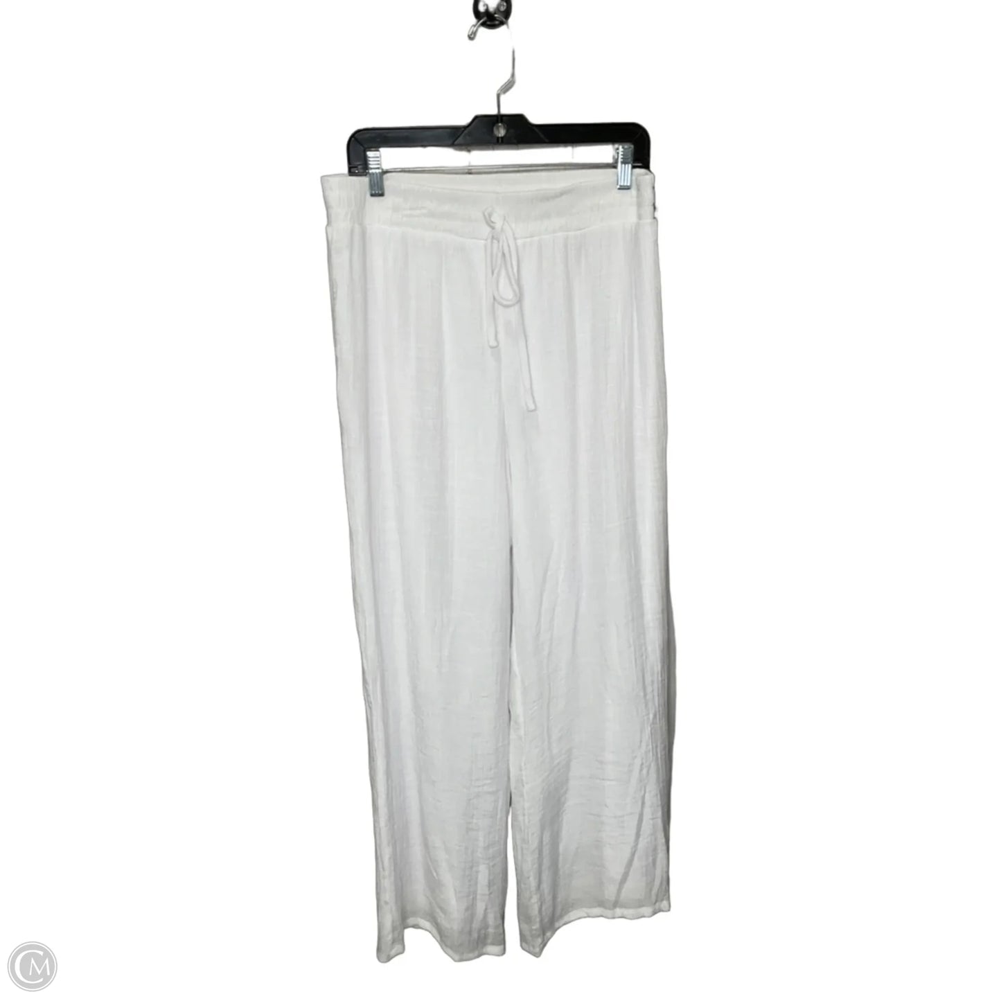 Swimwear Cover-up By Croft And Barrow In White, Size: L