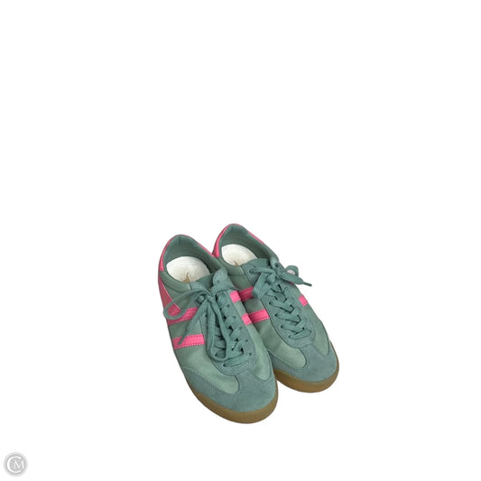 Shoes Flats By Gola In Green & Pink, Size: 6.5
