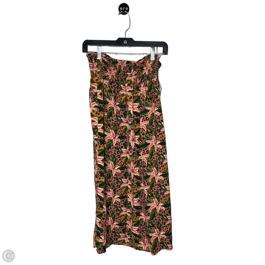 Skirt Midi By Clothes Mentor In Multi-colored, Size: Xl