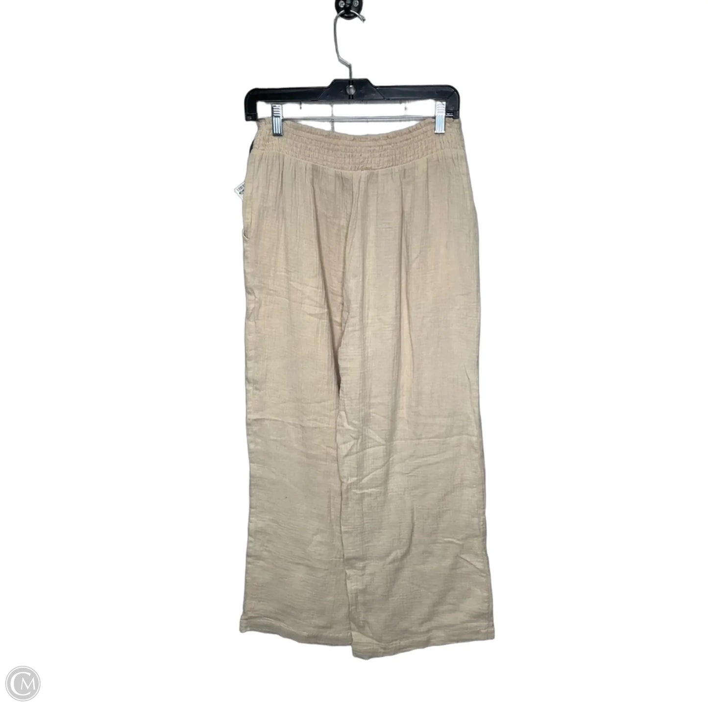 Pants Linen By New In In Tan, Size: L