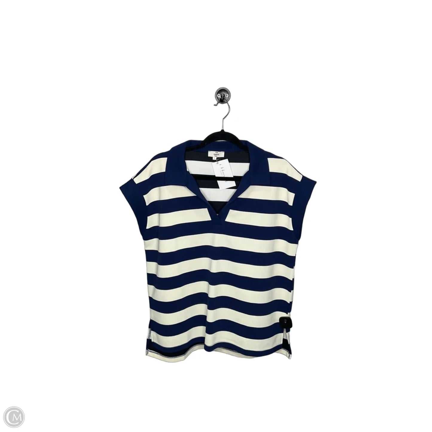 Top Sleeveless By Entro In Navy, Size: L