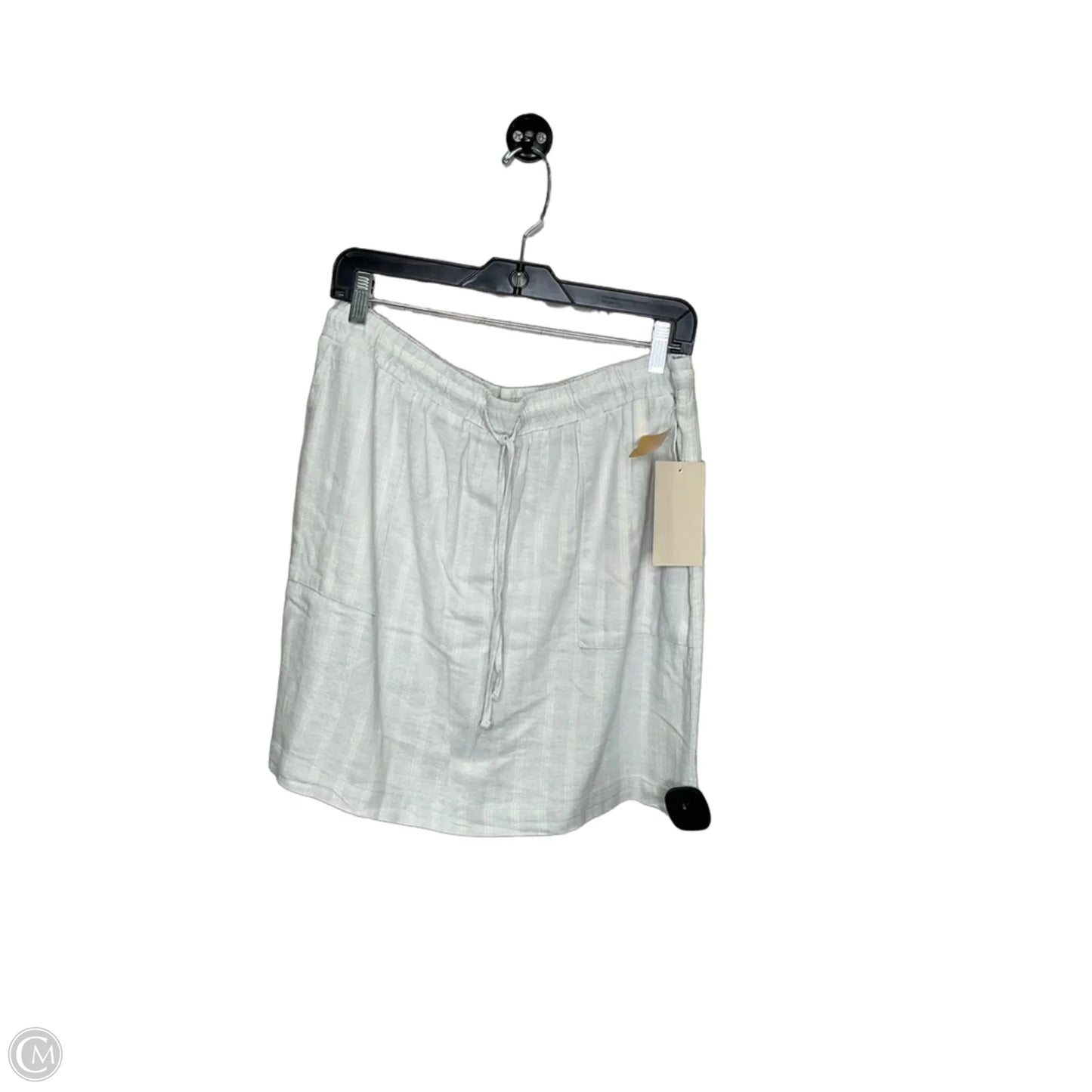 Skort By Clothes Mentor In Striped Pattern, Size: L